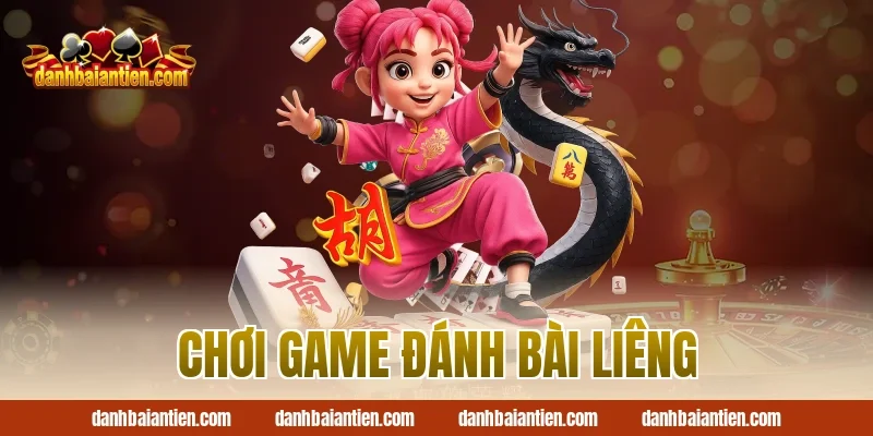 Chơi game đánh bài liêng