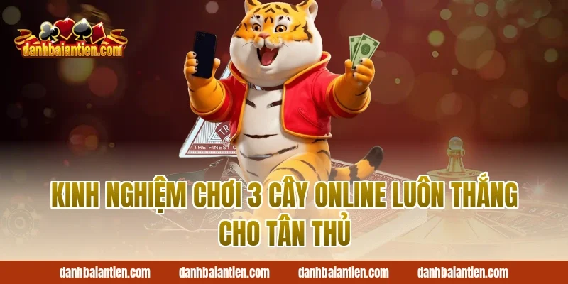 Kinh nghiệm chơi 3 cây online luôn thắng cho tân thủ